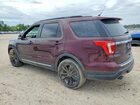 2018 Ford Explorer Xlt Maroon vin: 1FM5K7D88JGA13530