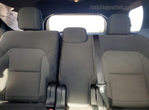 1FM5K7D88JGA41649 2018 FORD EXPLORER Серый Вид задних сидений