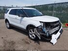 2019 Ford Explorer Xlt White vin: 1FM5K7D88KGA32547