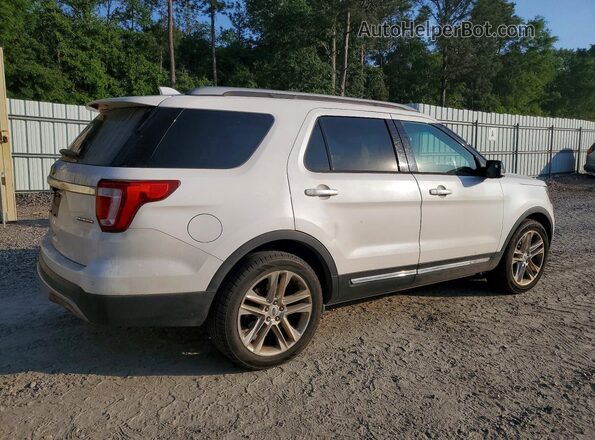 1FM5K7D89GGC98442 2016 FORD EXPLORER White Tył prawy