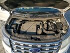 2016 Ford Explorer Xlt White vin: 1FM5K7D89GGC98442