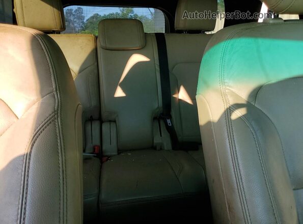 1FM5K7D89GGC98442 2016 FORD EXPLORER White Widok tylnych siedzeń