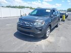 2018 Ford Explorer Xlt Gray vin: 1FM5K7D89JGA34175