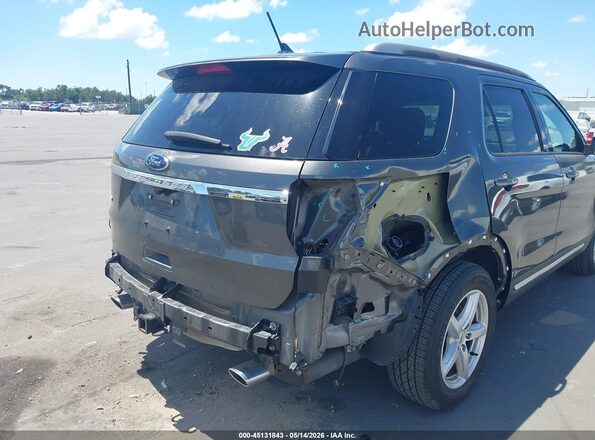 1FM5K7D89JGA34175 2018 FORD EXPLORER Gray 