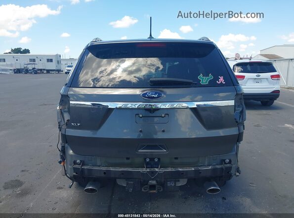 1FM5K7D89JGA34175 2018 FORD EXPLORER Gray 