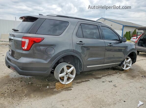 1FM5K7D89KGA45694 2019 FORD EXPLORER Black Tył prawy