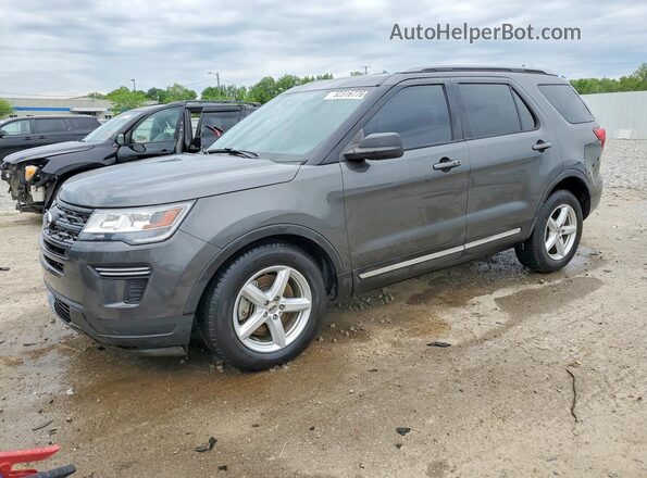 1FM5K7D89KGA45694 2019 FORD EXPLORER Black Przód lewy
