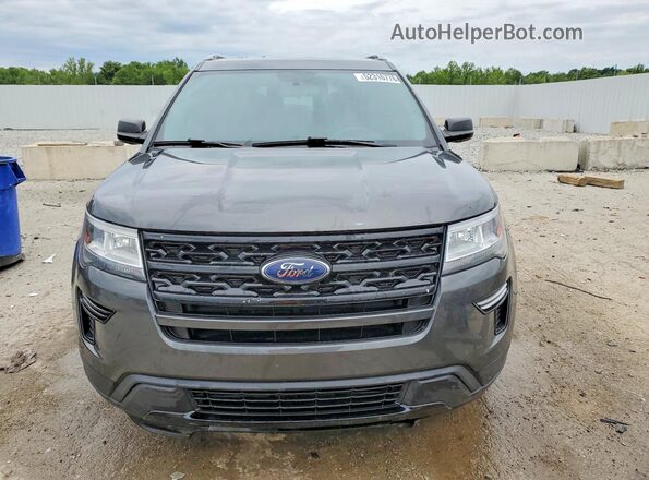 1FM5K7D89KGA45694 2019 FORD EXPLORER Black Widok z przodu