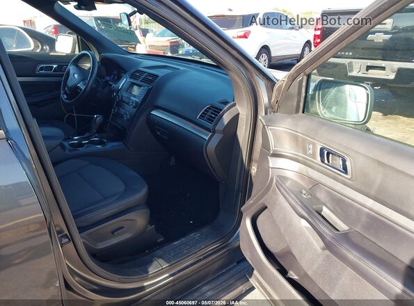 1FM5K7D89KGA84236 2019 FORD FORD EXPLORER Gray Vista interior delantera