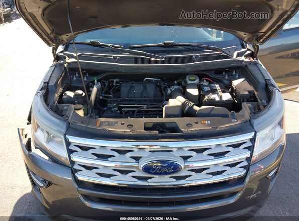 1FM5K7D89KGA84236 2019 FORD FORD EXPLORER Gray Vista trasera