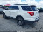2018 Ford Explorer Xlt White vin: 1FM5K7D8XJGC54456