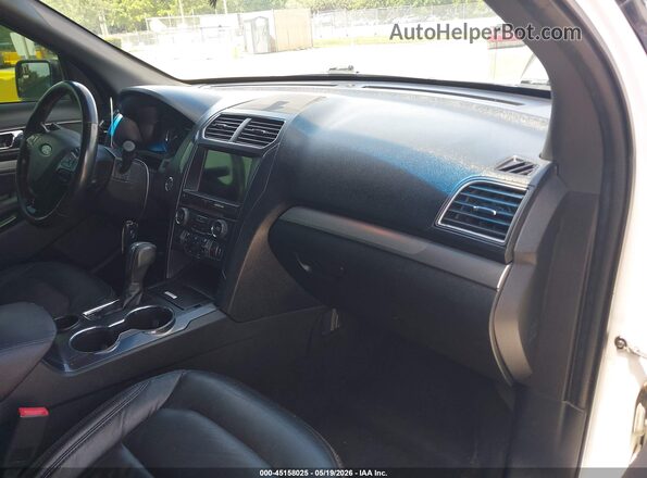 1FM5K7D8XJGC54456 2018 FORD EXPLORER White Vista interior delantera