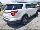 2018 Ford Explorer Xlt White vin: 1FM5K7D8XJGC54456