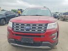 2017 Ford Explorer Xlt Red vin: 1FM5K7DH0HGC76461
