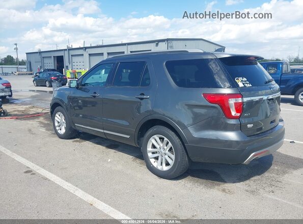 1FM5K7DH0HGC88934 2017 FORD FORD EXPLORER Серый Задняя левая четверть