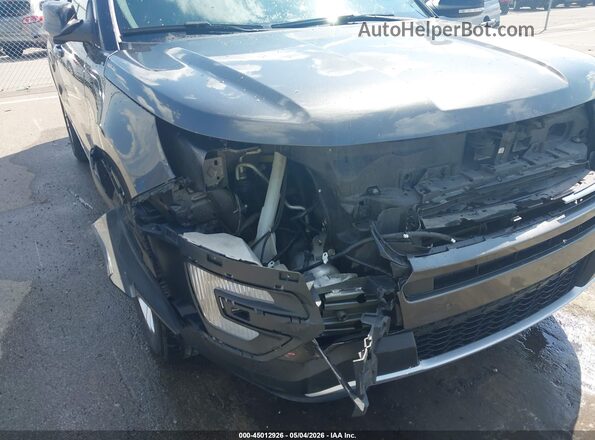 1FM5K7DH0HGC88934 2017 FORD FORD EXPLORER Серый Вид спереди