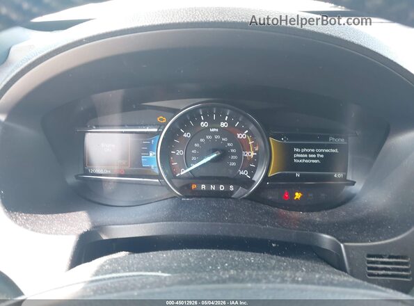 1FM5K7DH0HGC88934 2017 FORD FORD EXPLORER Серый Вид задних сидений