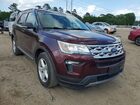 2019 Ford Explorer Xlt Бордовый vin: 1FM5K7DH1KGA75532