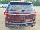 2019 Ford Explorer Xlt Бордовый vin: 1FM5K7DH1KGA75532