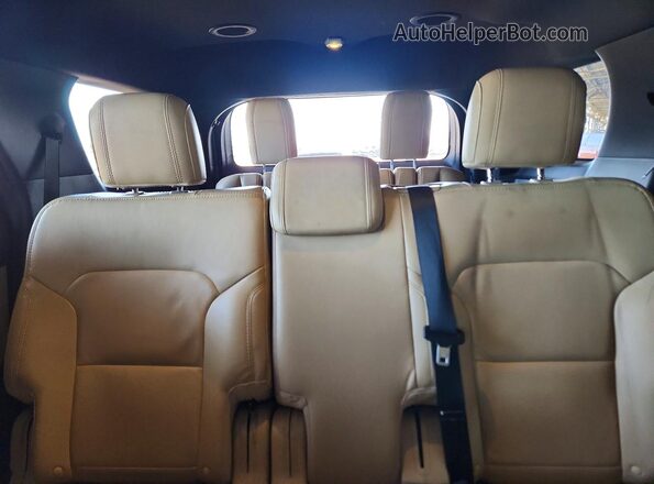1FM5K7DH2GGC72202 2016 FORD EXPLORER Белый Вид задних сидений