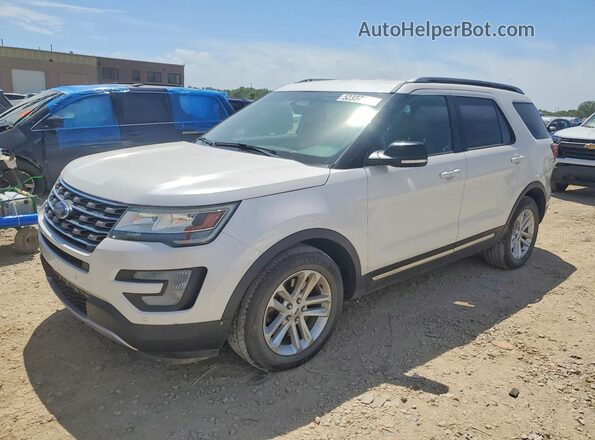1FM5K7DH2GGC84009 2016 FORD EXPLORER White Front left