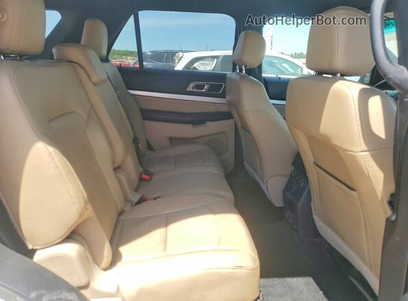 1FM5K7DH2GGC84009 2016 FORD EXPLORER White Rear interior view