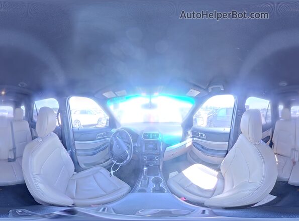 1FM5K7DH2GGC84009 2016 FORD EXPLORER White 360 interior view