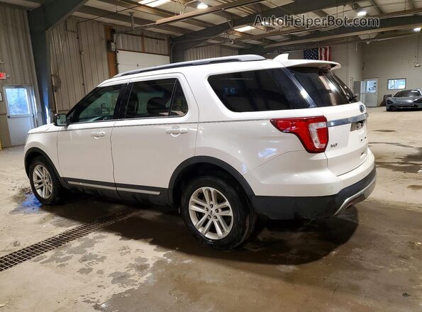 1FM5K7DH3HGA26468 2017 FORD EXPLORER White Trasero izquierdo