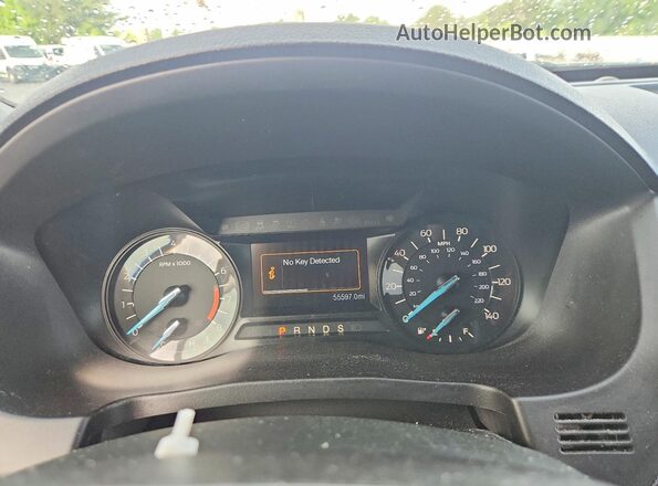1FM5K7DH3JGA63154 2018 FORD EXPLORER White Вид щитка приладів