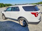 2018 Ford Explorer Xlt White vin: 1FM5K7DH3JGA63154
