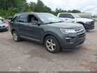 2018 Ford Explorer Xlt Gray vin: 1FM5K7DH3JGA76678