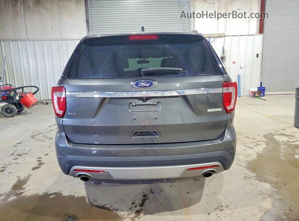 1FM5K7DH4HGA46020 2017 FORD EXPLORER Серый Вид сзади