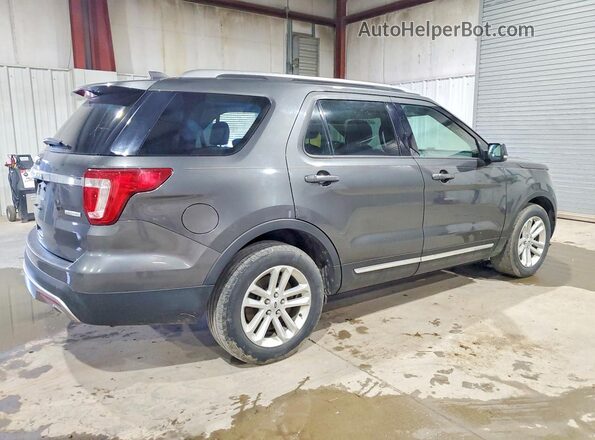 1FM5K7DH4HGA46020 2017 FORD EXPLORER Серый Задняя правая четверть