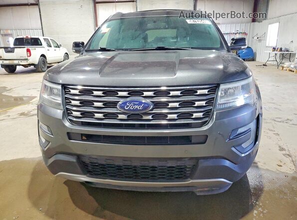 1FM5K7DH4HGA46020 2017 FORD EXPLORER Серый Вид спереди