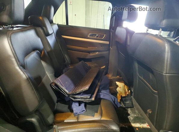 1FM5K7DH4HGA46020 2017 FORD EXPLORER Серый Вид задней части салона