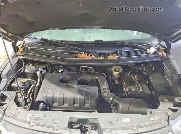 1FM5K7DH4HGA46020 2017 FORD EXPLORER Серый Вид подкапотного пространства