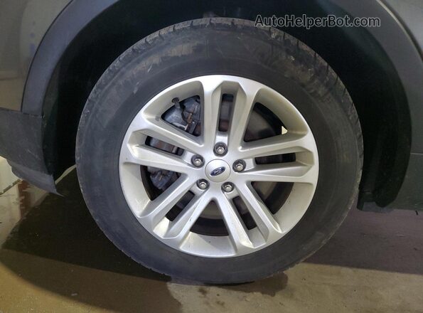 1FM5K7DH4HGA46020 2017 FORD EXPLORER Серый Панорамный вид салона 360°