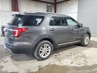2017 Ford Explorer Xlt Серый vin: 1FM5K7DH4HGA46020 Damage: Right Rear Door, Dent(S) W/ Paint Dmg, 1/8 To 1/2 Inch