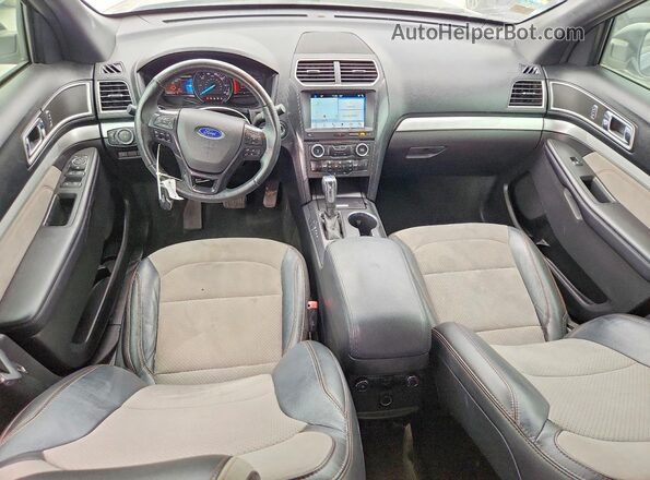 1FM5K7DH4HGC31846 2017 FORD EXPLORER Charcoal Вид панелі приладів