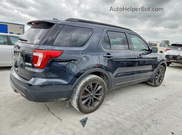 1FM5K7DH4HGC31846 2017 FORD EXPLORER Charcoal Задня права чверть