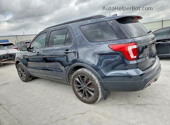 1FM5K7DH4HGC31846 2017 FORD EXPLORER Charcoal Задня ліва чверть