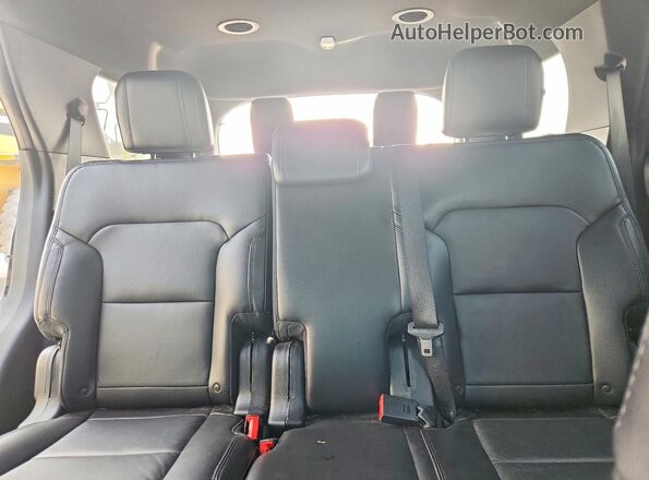 1FM5K7DH5GGC57452 2016 FORD EXPLORER Черный Вид задних сидений