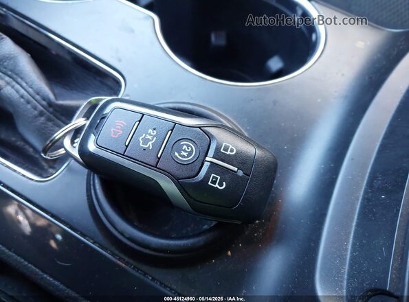 1FM5K7DH5HGD27355 2017 FORD EXPLORER Gray Widok deski rozdzielczej