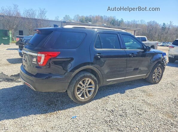 1FM5K7DH6GGC10804 2016 FORD FORD EXPLORER Черный Задняя правая четверть