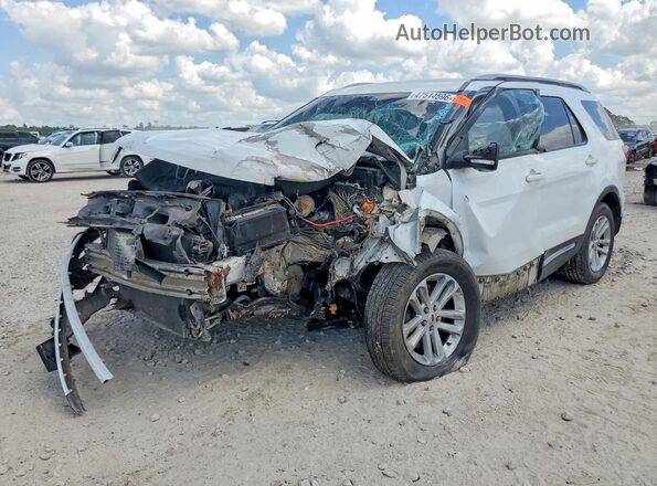 1FM5K7DH7HGC09517 2017 FORD EXPLORER White Передня ліва чверть