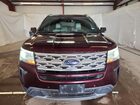2019 Ford Explorer Xlt Maroon vin: 1FM5K7DH7KGA71470 Damage: Left Head Lamp, Faded, Repair Required