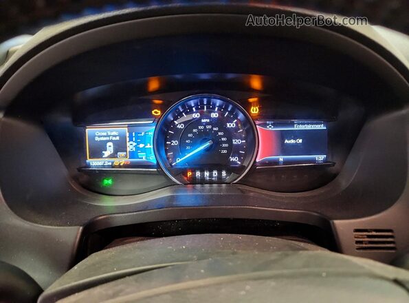 1FM5K7DH7KGA71470 2019 FORD EXPLORER Maroon Widok zestawu wskaźników