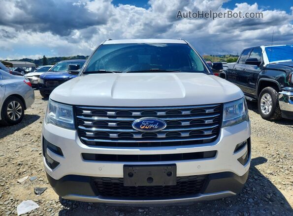 1FM5K7DH8GGC87979 2016 FORD EXPLORER Белый Вид спереди