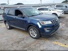 2017 Ford Explorer Xlt Синий vin: 1FM5K7DH8HGC10241
