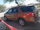 2017 Ford Explorer Xlt Orange vin: 1FM5K7DH8HGC32918